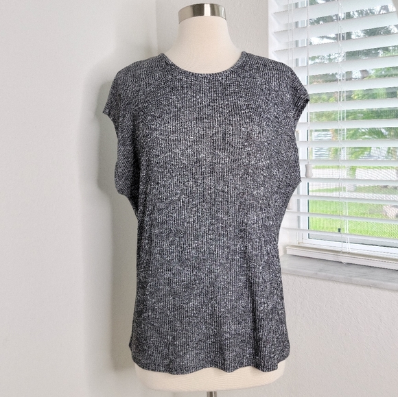 RAG & BONE Knot Back Knit Tee M. - Picture 4 of 9